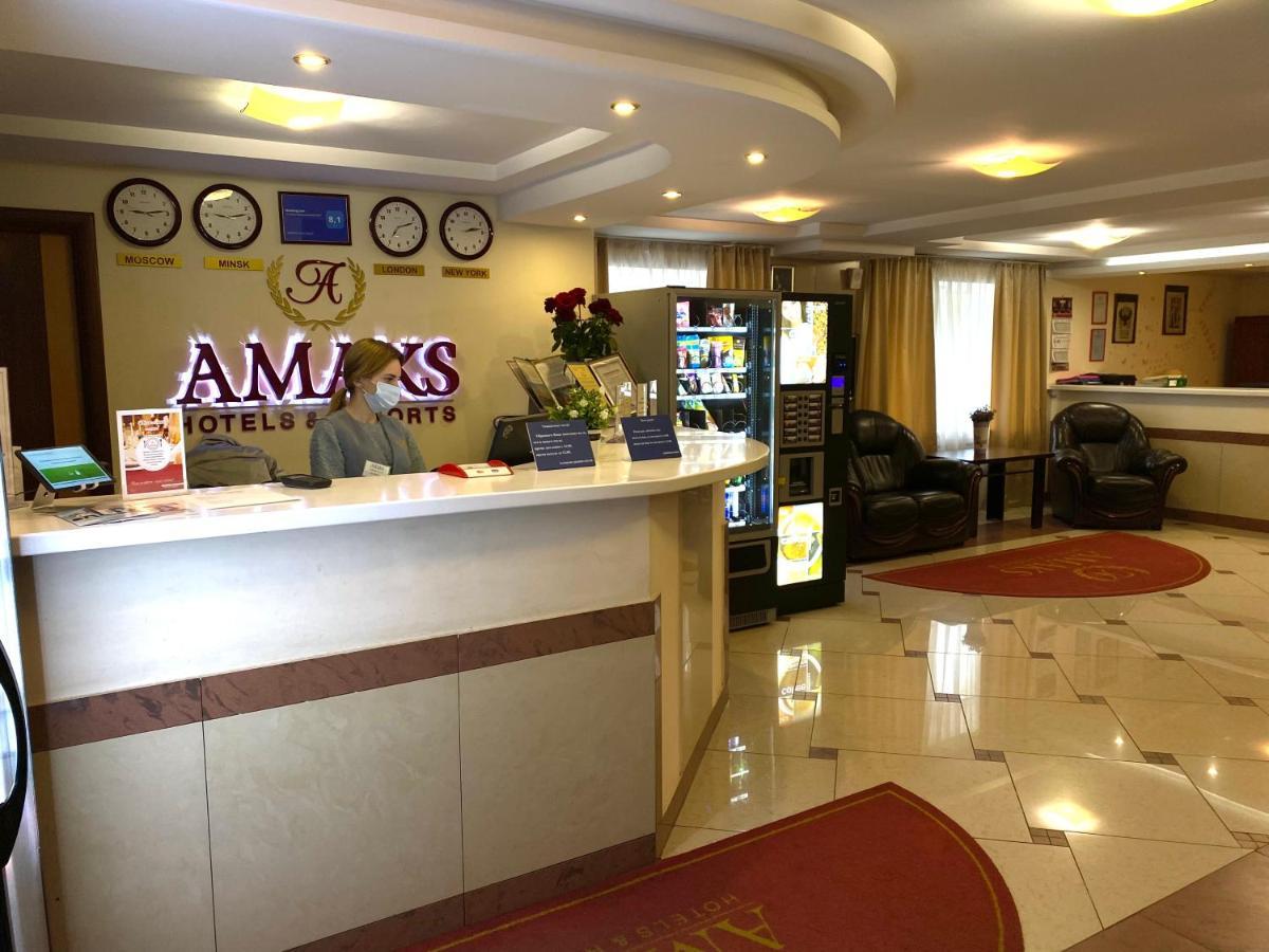 Amaks Vizit Hotel Gomel Bagian luar foto